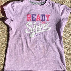 Girls Purple Nike Shirt Size Small